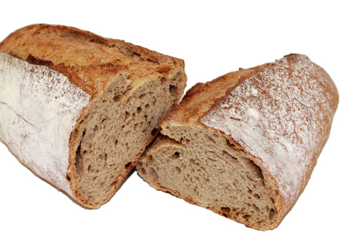 nutexa bread with olive seed flour