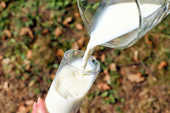 leche, enriquecida con calcio y vitamina D